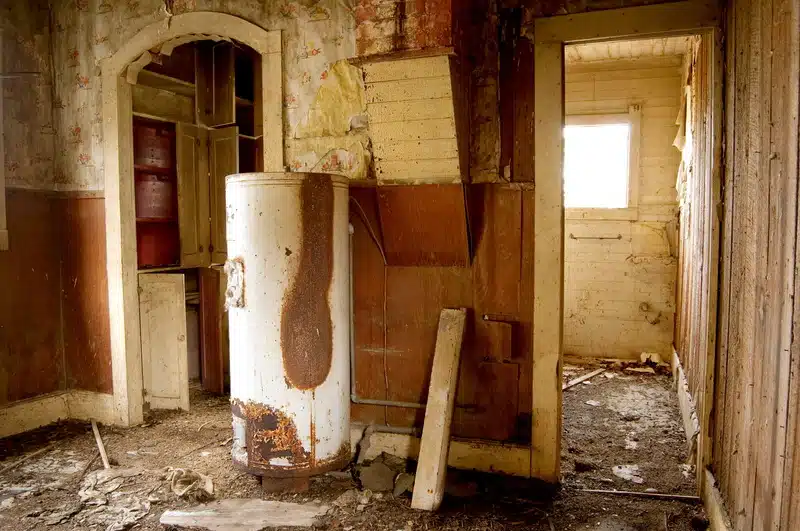 rust on water heaters